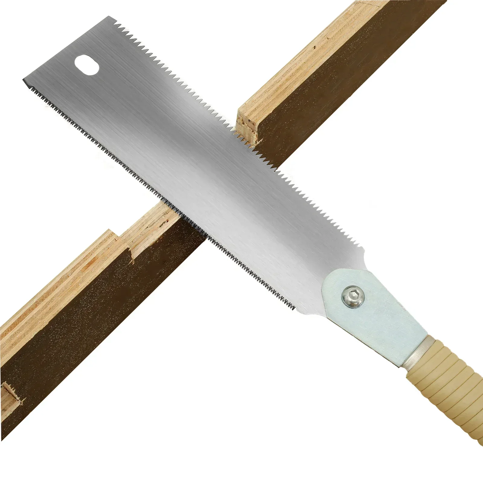 Woodworking Japan - 日本の両刃のハンドソー、高炭素鋼、効率的なハンドツール、シャーププル、木工、sk5、10、17 tpi、9.3