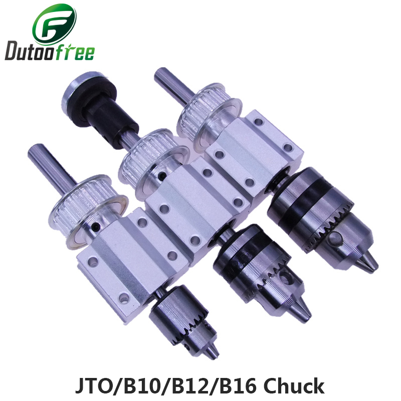 Woodworking Lathe Chuck - DIY-木工ツールセット,スピンドルなしの日曜大工の彫刻,小型旋盤用のアクセサリーjto/b10/b12/b16