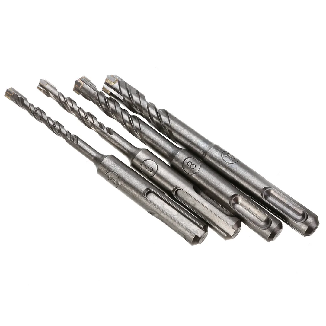 Woodworking Quote - ツイストドリルビット110/8/10mm,sds plusソー,組積造クロスヘッド,ダブルスパイラルハンマードリルビット,木工工具用
