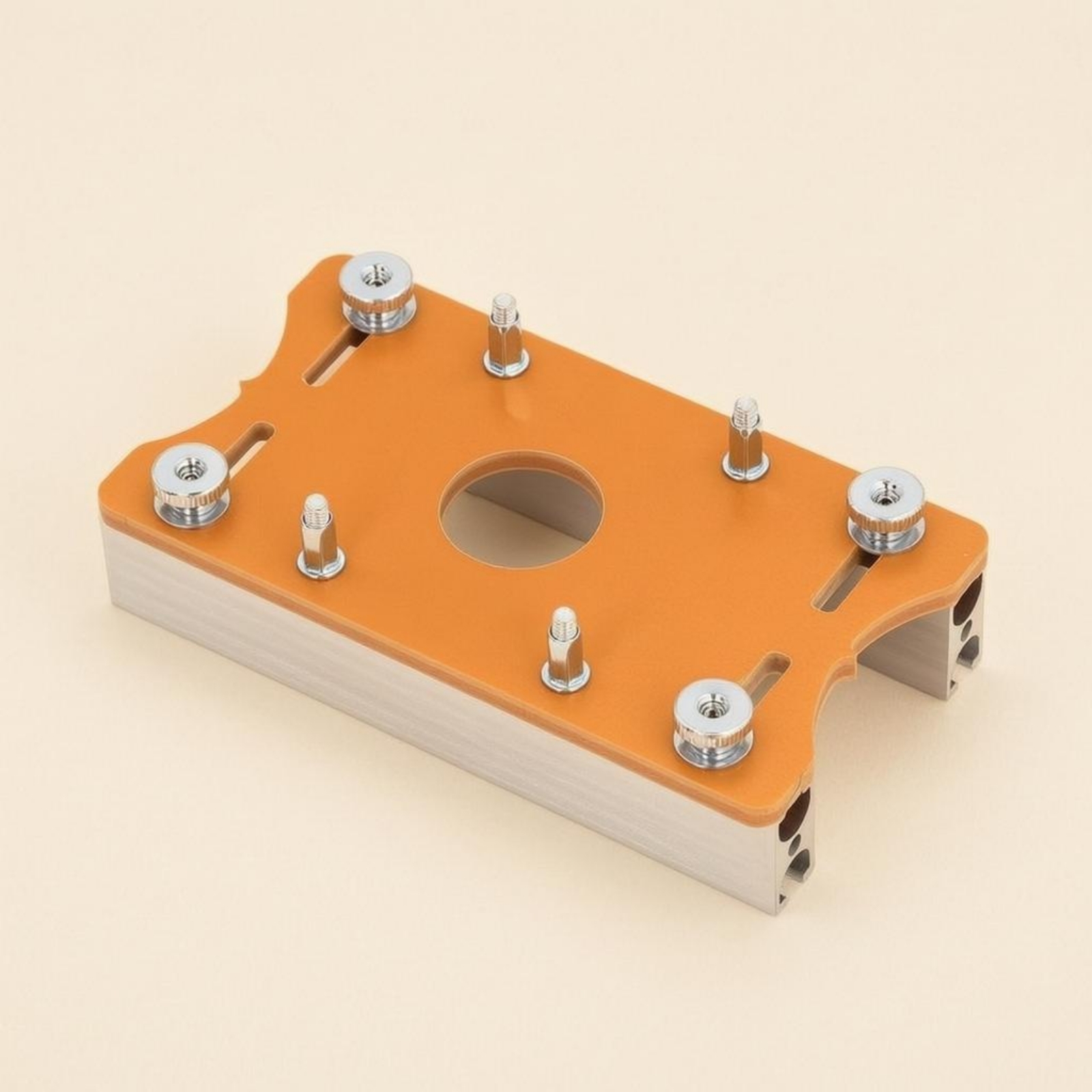Woodworking Router - ルータースロッティングジグ コンパクトスロッティングルータージグ 木工ツール 金属製ファスナー ポータブル