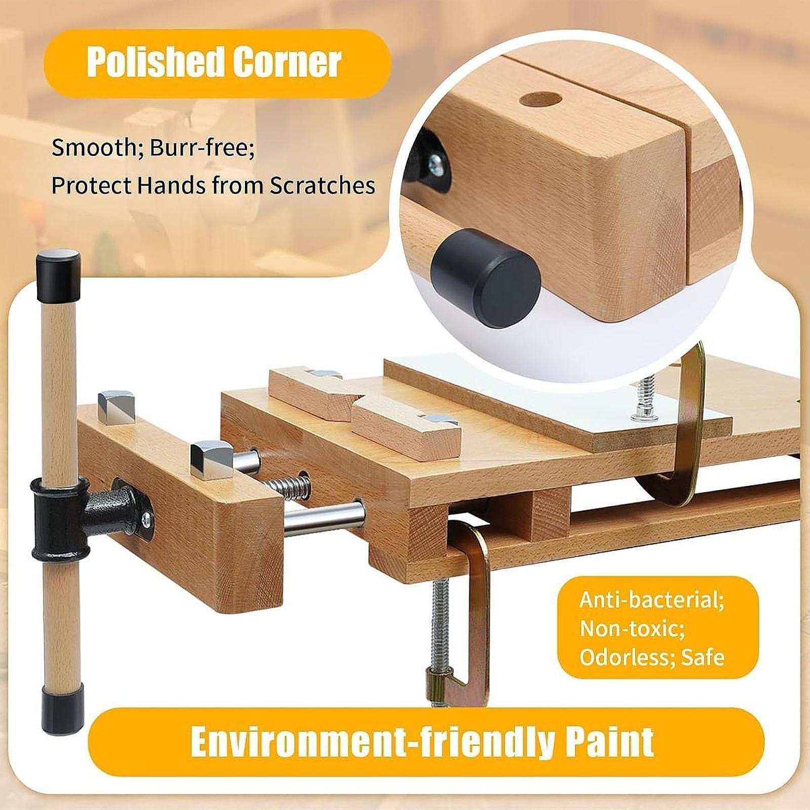 Woodworking Vise - 木工ベンチツール 木工ガレージスタジオホーム加工用ワークベンチ