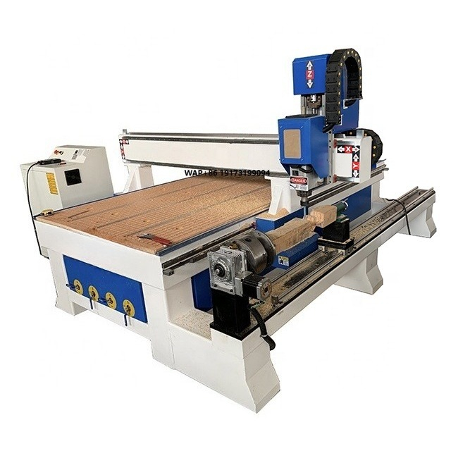 Woodworking Router - 工場供給高精度木工彫刻機木材4軸CNCルーター
