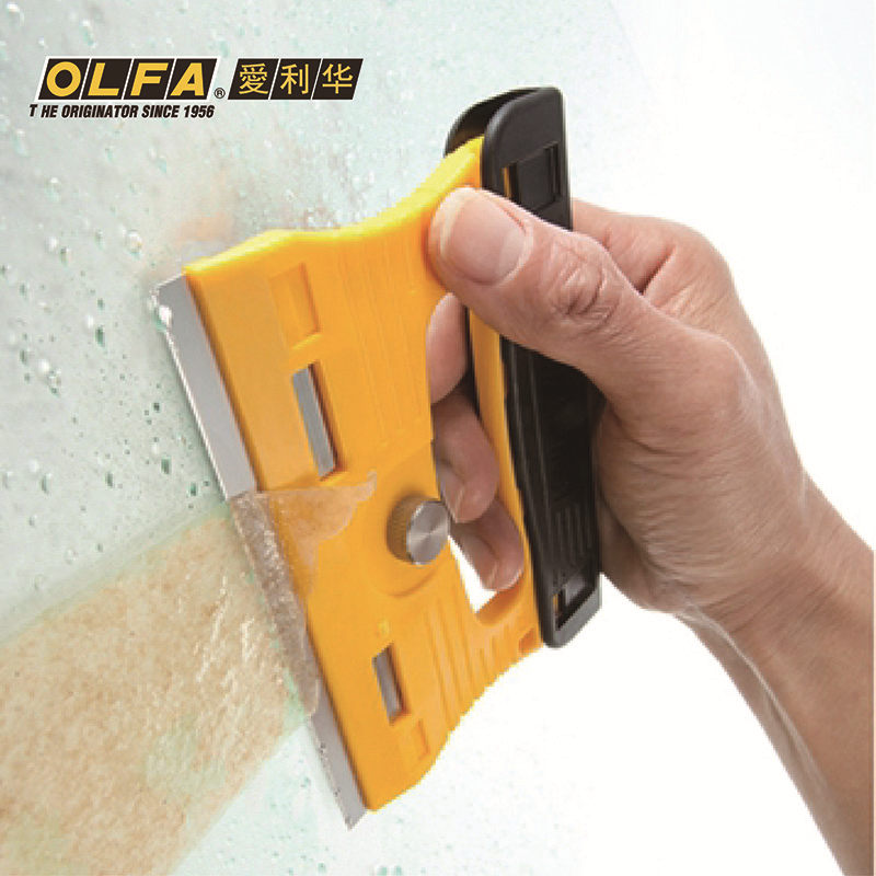 Woodworking Japan - OLFA GSR-1 日本から輸入、手持ち式ガラスカッター、ガラス表面の接着剤除去