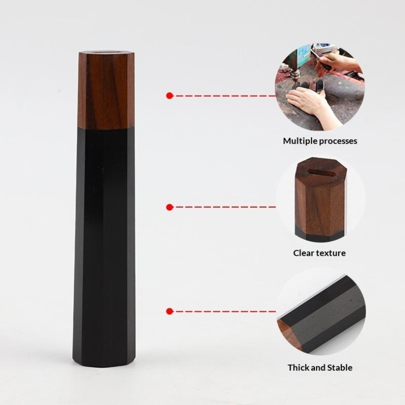 Woodworking Ideas - 八角形のナイフハンドル DIYナイフハンドル用 半完成品 ハンドメイド ダマスカス鋼ナイフ素材 キッチン用