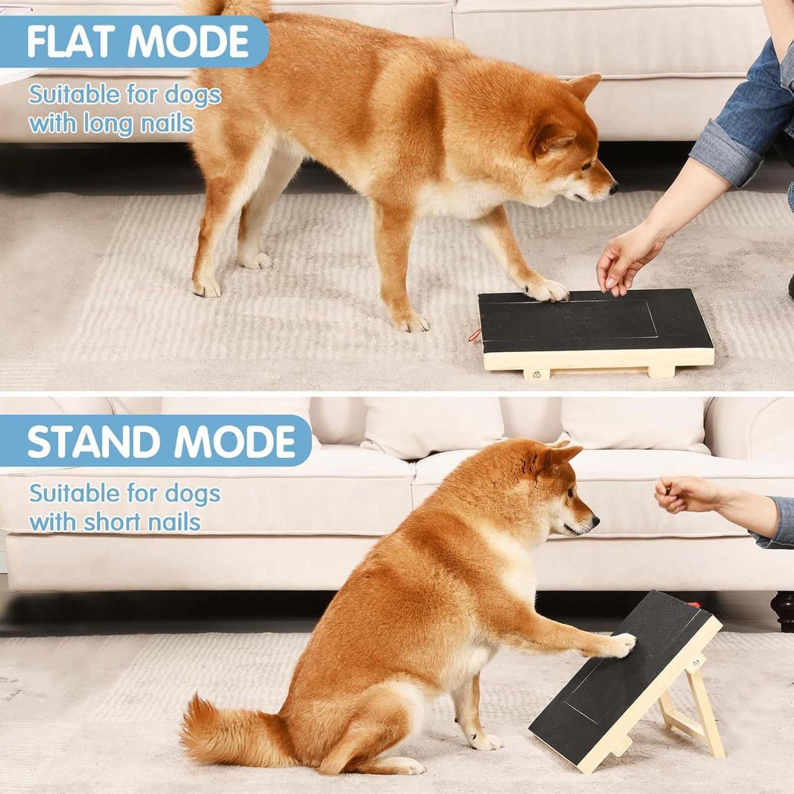 犬用爪やすりボード 引き出し式スナックボックス付き 木製サン - Woodworking Magazine のレビューと価格