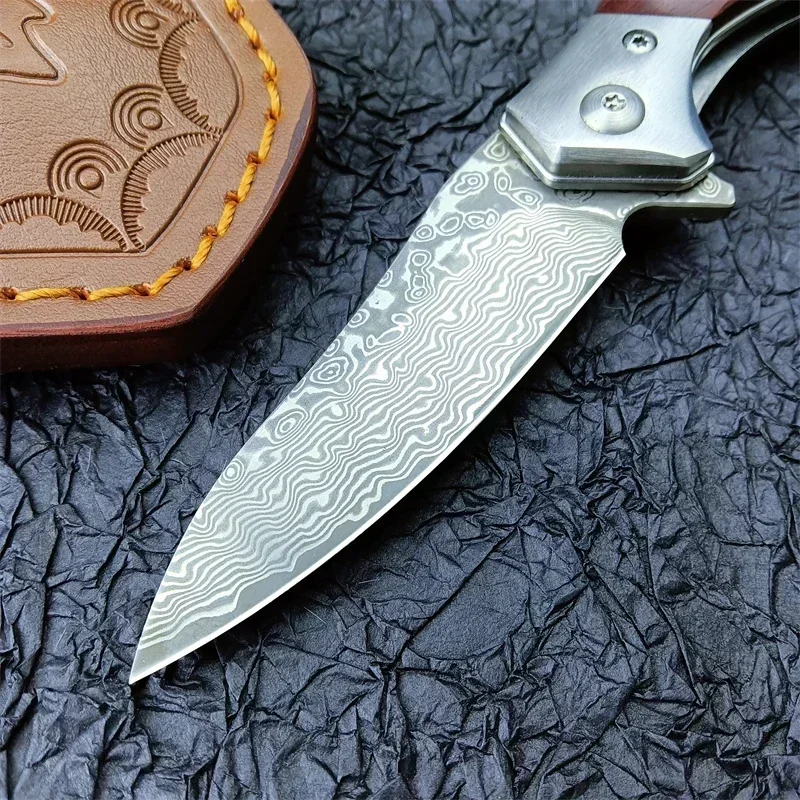 新型VG10ダマスカス鋼製日本製キッチンフルーツナイフ、キャ - Woodworking Japan のレビューと価格