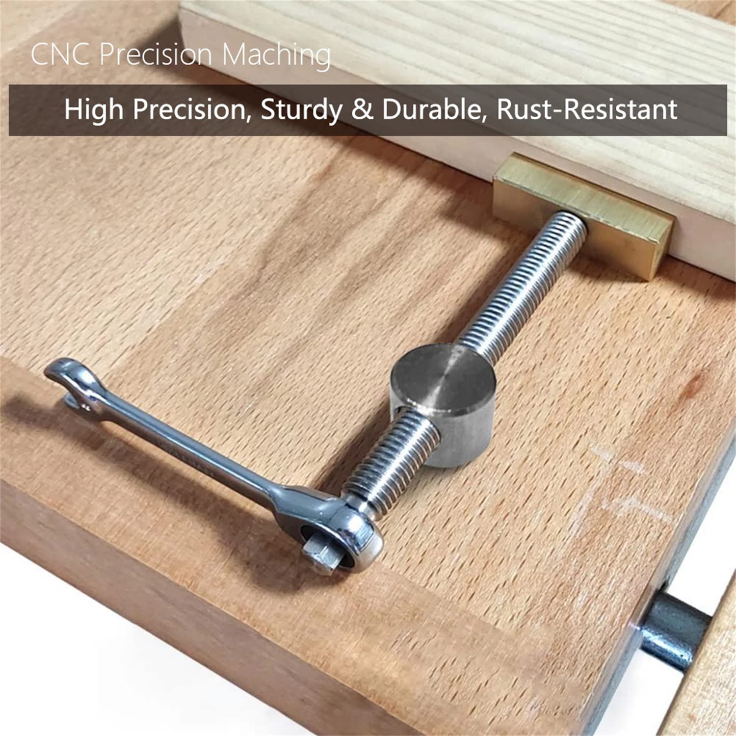 真ちゅう製のドッグクランプ,木工ベンチ,クイッククランプ,調 - Woodworking Vise のレビューと価格