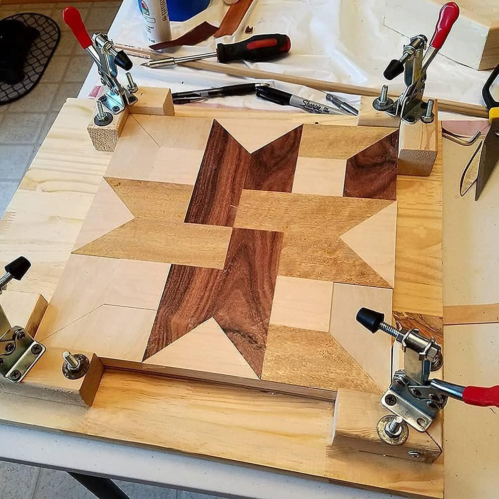 4 個のクイックリリースホールドダウントグルクランプ木工溶接 - Woodworking Quick Clamps のレビューと価格