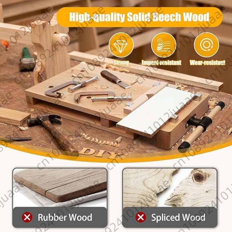 硬材ベンチデスクトップ木工バイス、クランプとG型治具付き木工 - Woodworking Vise のレビューと価格