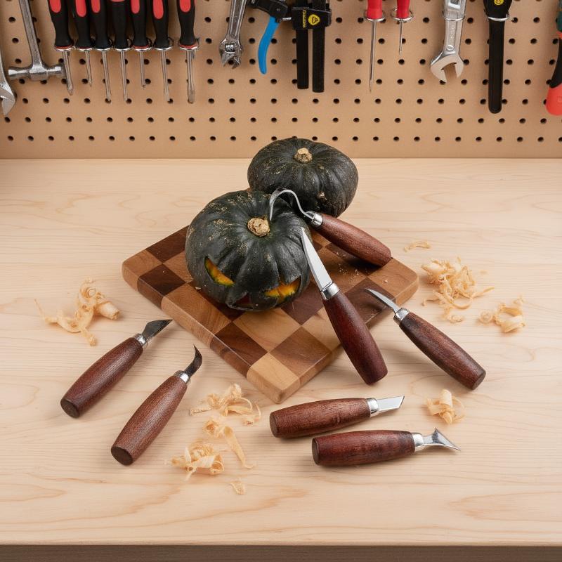 （夏6）木彫り用工具5点セット、木工カッター、ハンドツールセ - Wood Chisel Set のレビューと価格