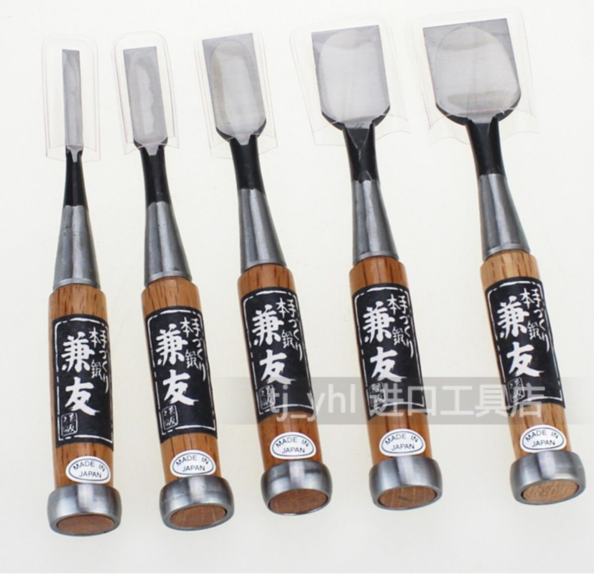 日本製カニョー建具用ノミ 木工用シャベル フラット半円形フラ - Woodworking Japan のレビューと価格