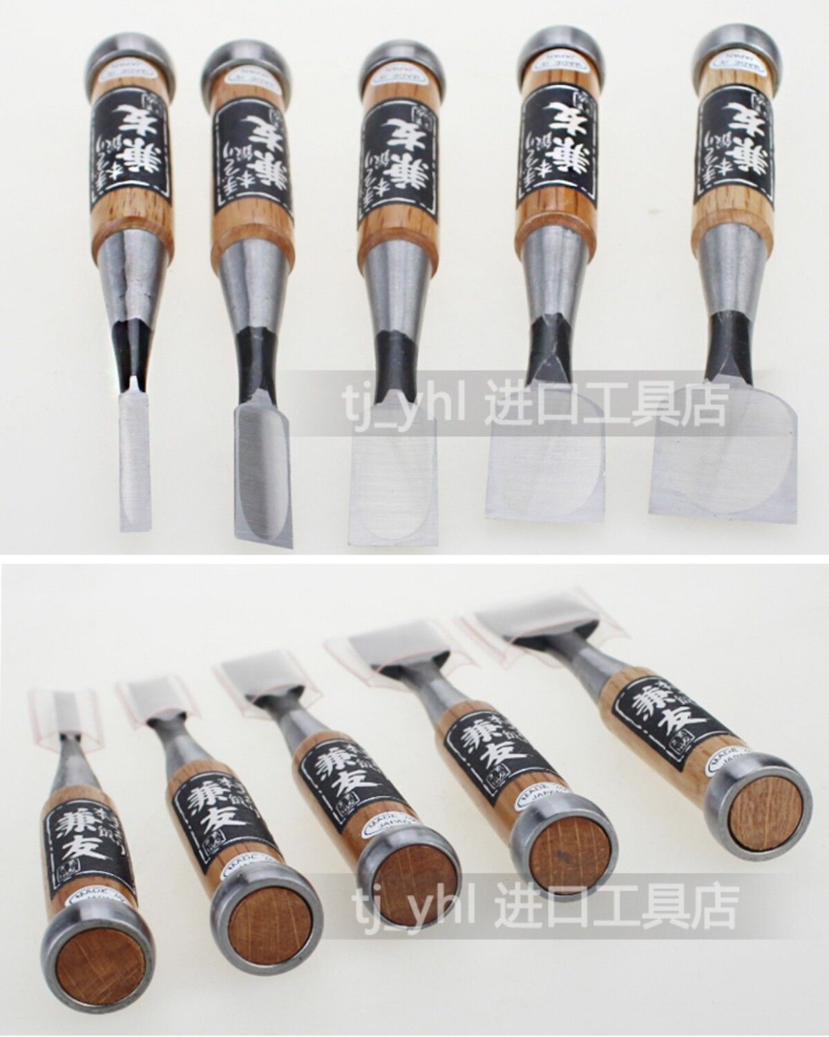 日本製カニョー建具用ノミ 木工用シャベル フラット半円形フラ - Woodworking Japan のレビューと価格
