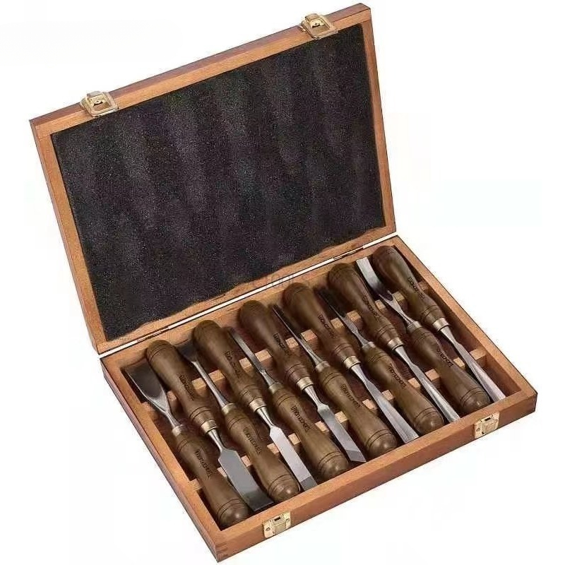 手持ち木工旋削工具 12 ピース/セット HSS 旋盤チゼル - Wood Chisel Set のレビューと価格
