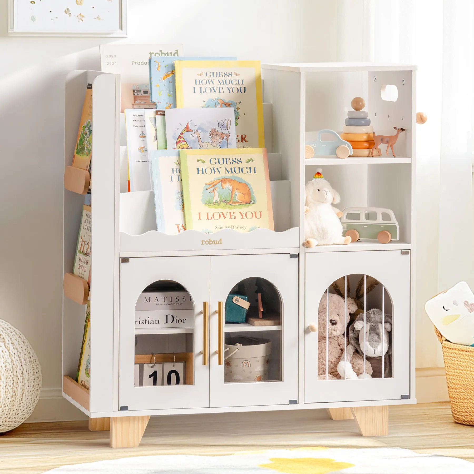 ロボタイム ロブド キッズ 木製本棚 オールインワン キッズ - Woodworking Ideas のレビューと価格