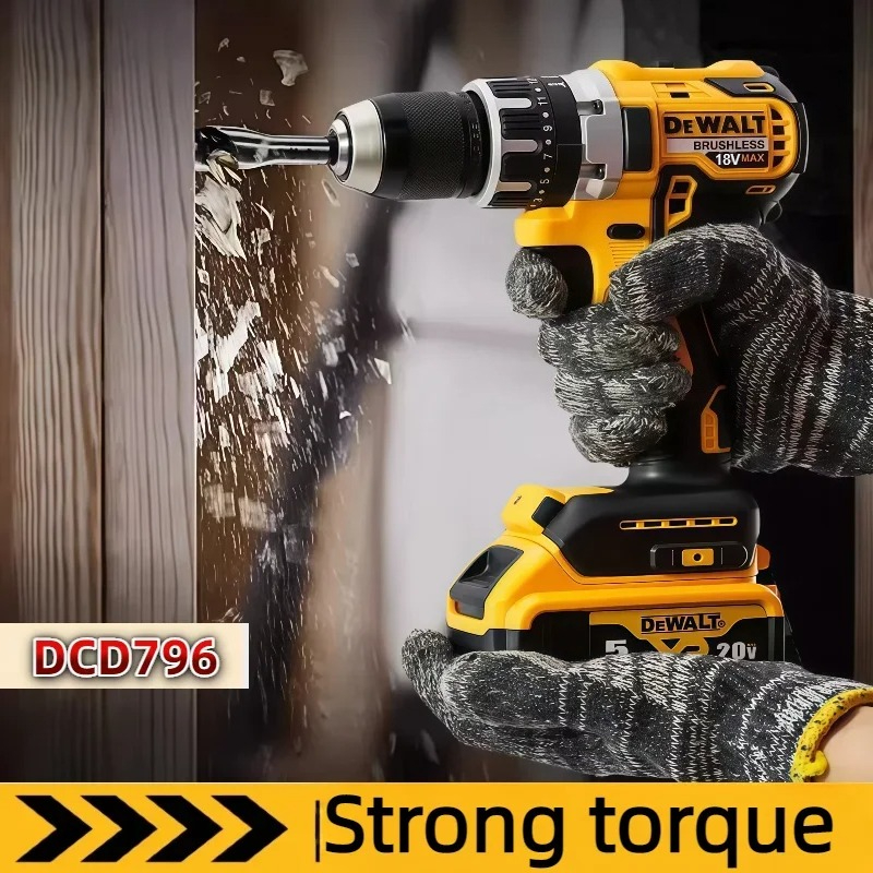 デウォルト コードレス DCD796 インパクト電動ドリル  - Woodworking Essential Tools のレビューと価格