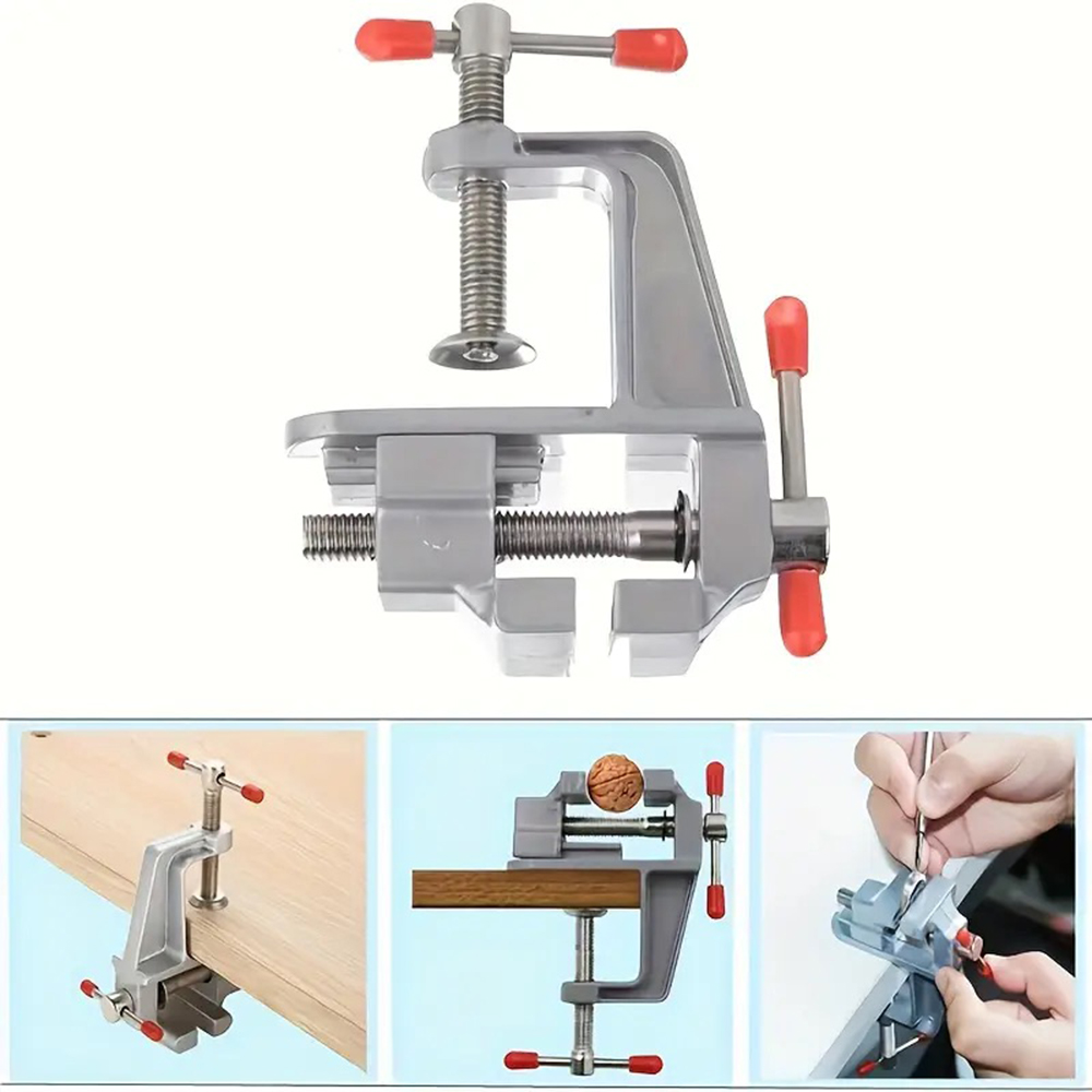 ミニベンチバイス多機能3.5インチアルミ製小型宝石細工用テー - Woodworking Quote のレビューと価格