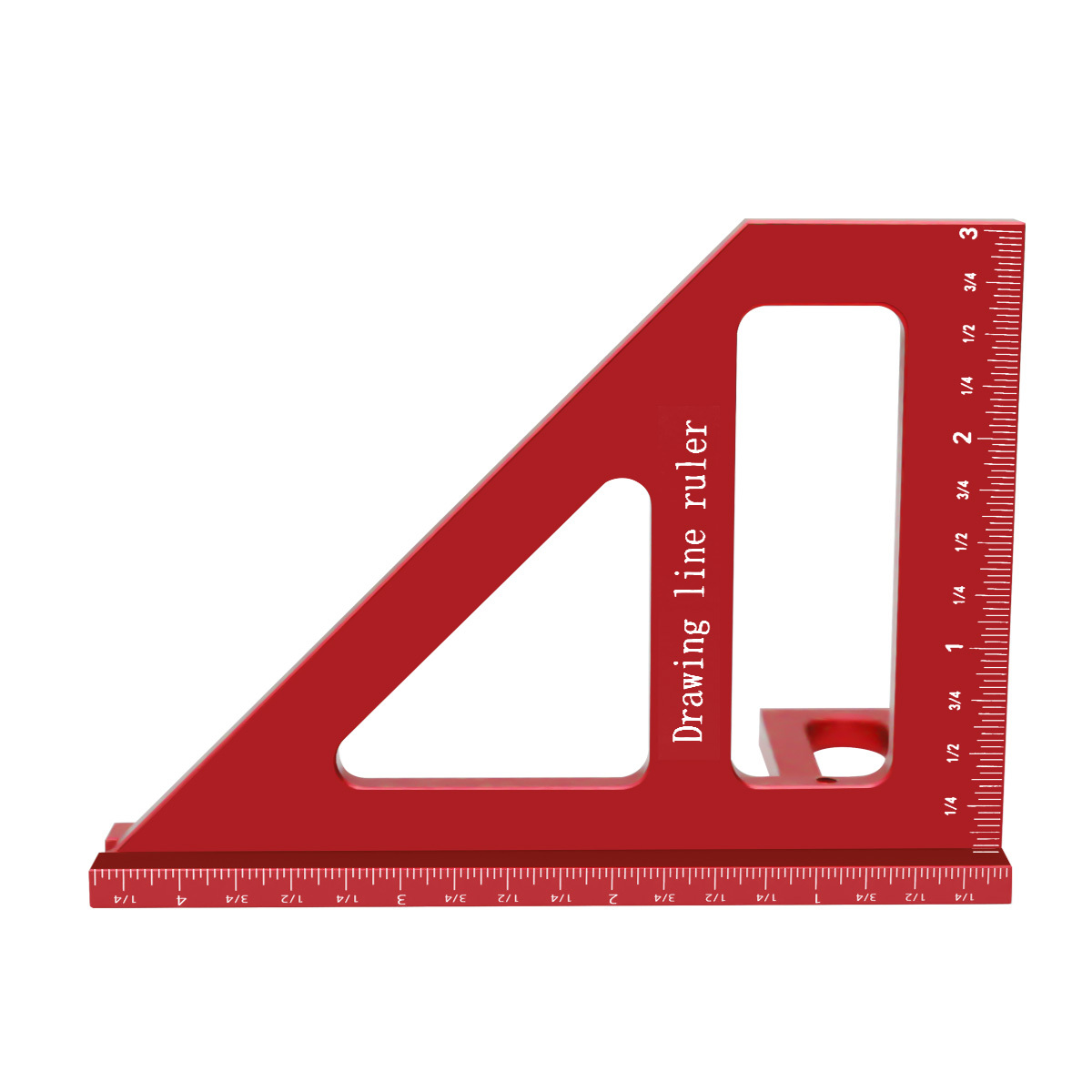 アルミニウムマイタートライアングルルーラー、精度3Dマルチア - Woodworking For Engineers のレビューと価格