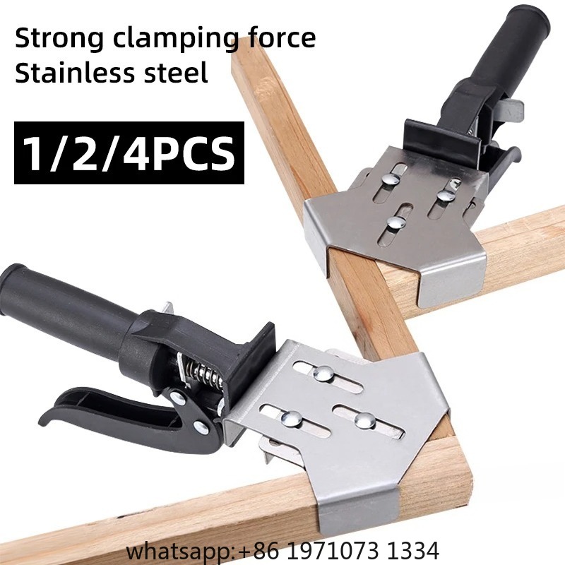 1/2/4個 ステンレス製直角クランプ 90度固定具 溶接  - Woodworking Quick Clamps のレビューと価格
