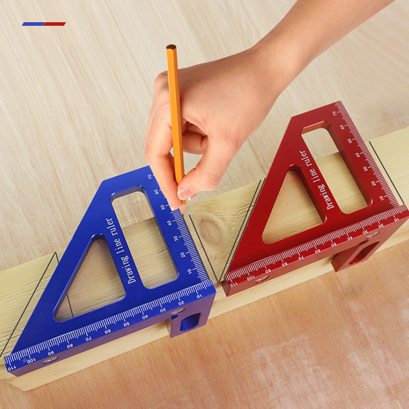 木工用直角定規 アルミ合金製マイター三角定規 高精度レイアウ - Woodworking For Engineers のレビューと価格