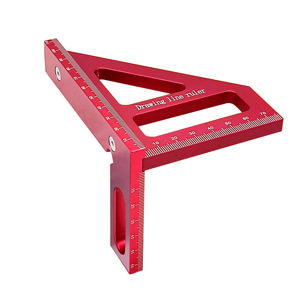 木工用直角定規 アルミ合金製マイター三角定規 高精度レイアウ - Woodworking For Engineers のレビューと価格