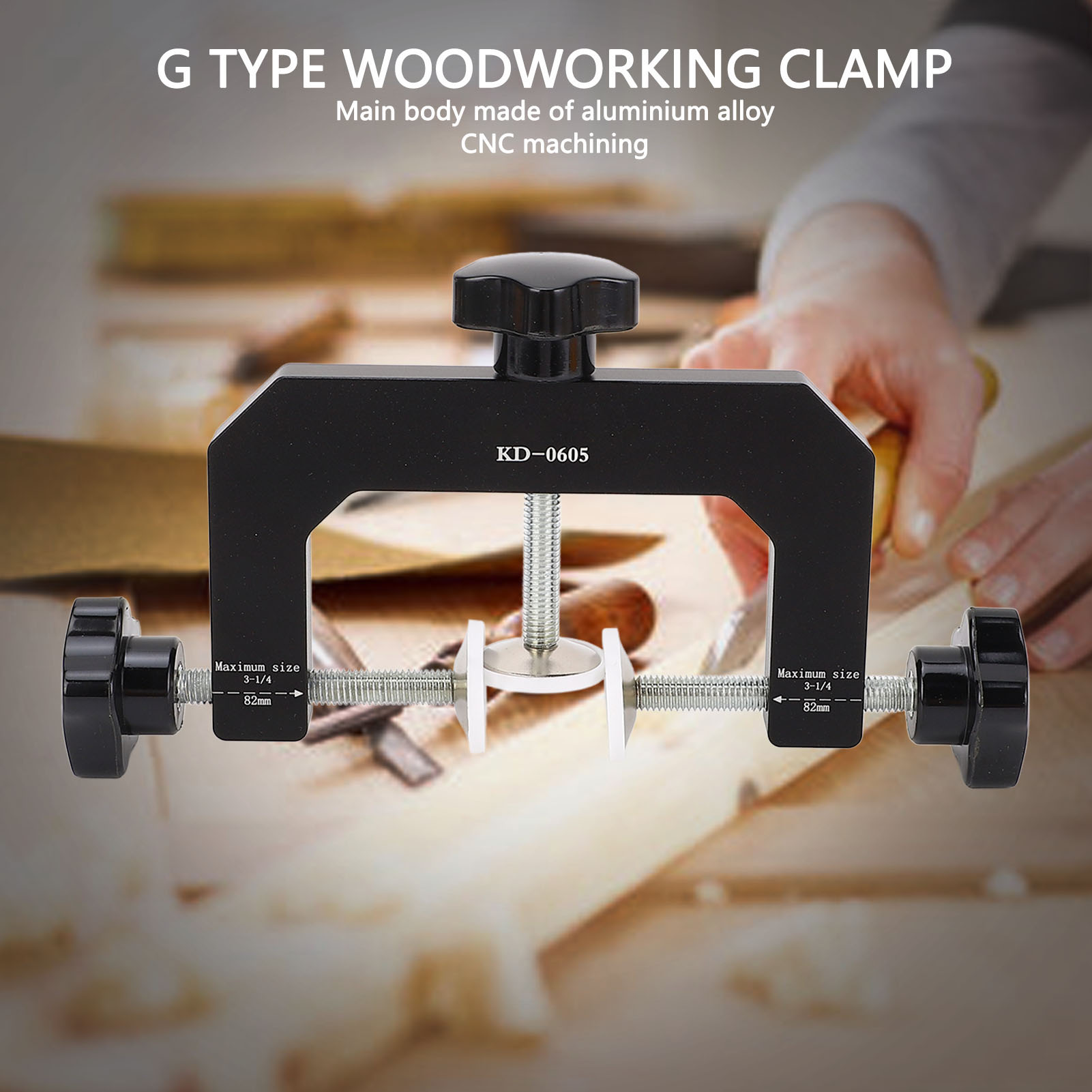 3ウェイGクランプ アルミ合金製 多機能Gクランプ バイス  - Woodworking Vise のレビューと価格