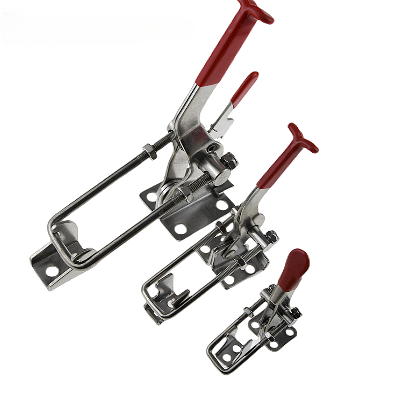 304 ステンレス鋼クイックフィクスチャーロックロックボック - Woodworking Quick Clamps のレビューと価格
