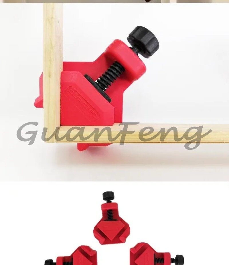 4個パック90度直角コーナークランプ、クイックアジャストスプ - Woodworking Quick Clamps のレビューと価格
