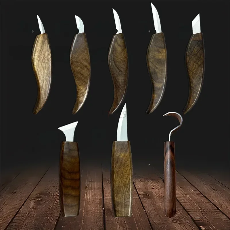 木工ミニカービングナイフセット、プロのエッジトリミング、二胡 - Wood Chisel Set のレビューと価格