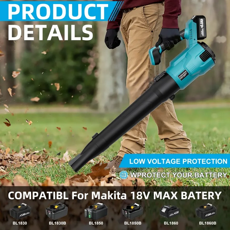 マキタ コードレス電動エアブロワー ハンドヘルド 効率的な葉 - Woodworking Essential Tools のレビューと価格
