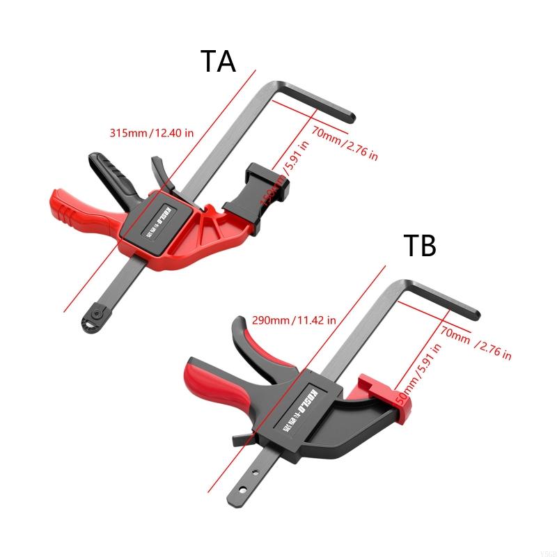 クイックリリースクランプ特別なクランプトラックカッタークラン - Woodworking Quick Clamps のレビューと価格