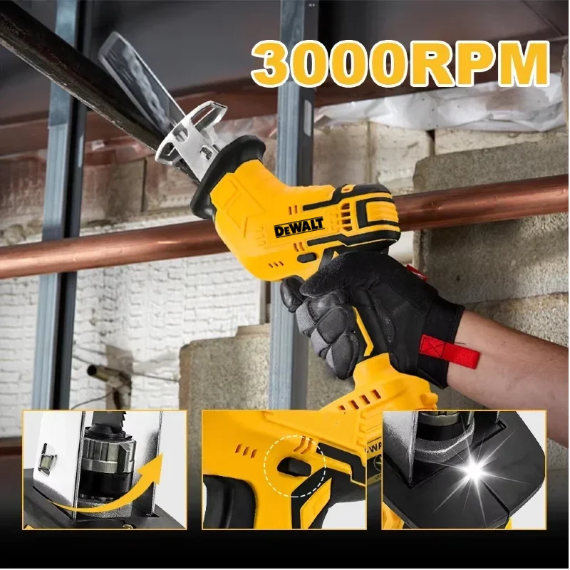 Dewalt ブラシレスレシプロソー 2800RPM 電動ソ - Woodworking Essential Tools のレビューと価格