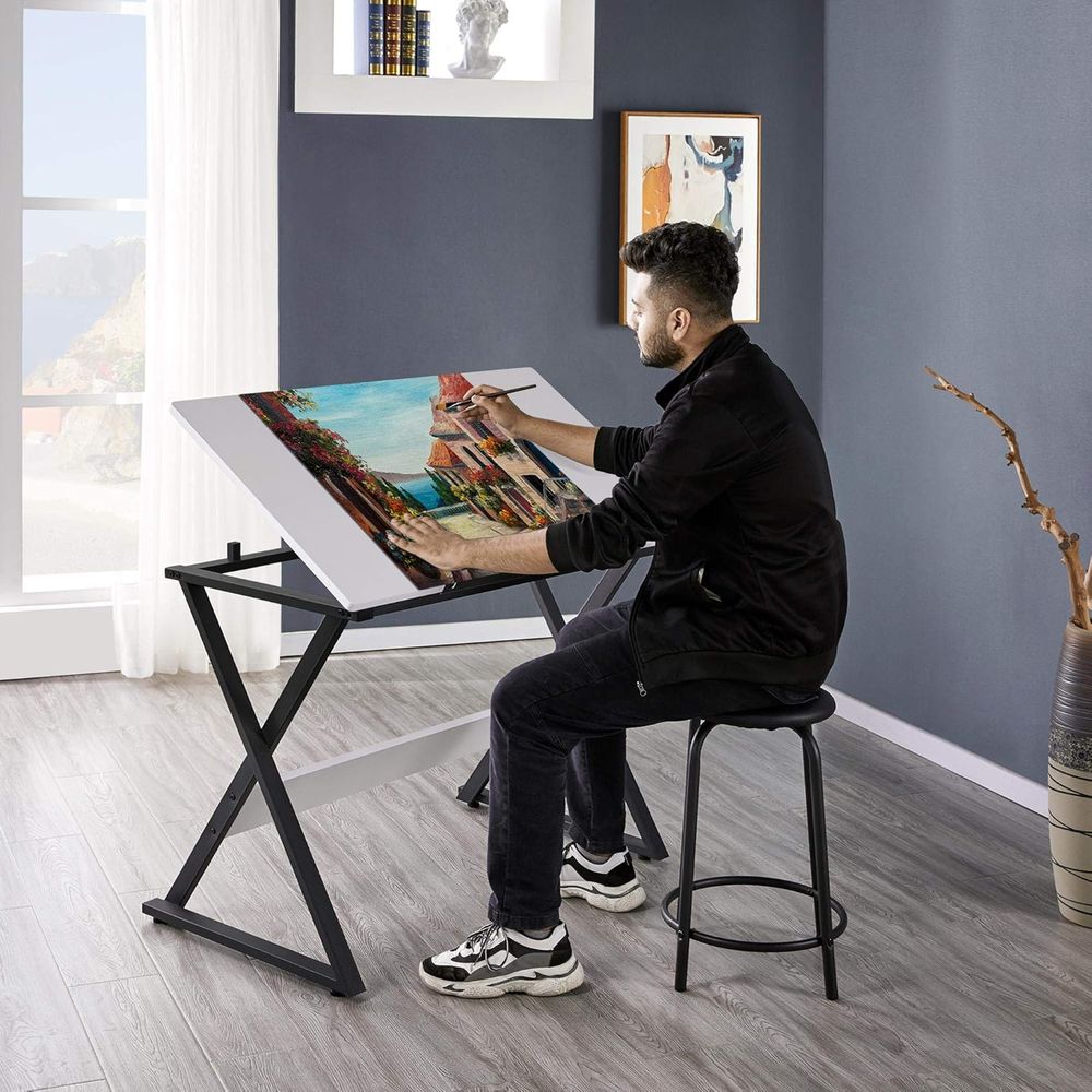 ドレーティングテーブルまたはアーティスト用アートデスク、絵画 - Woodworking Art のレビューと価格