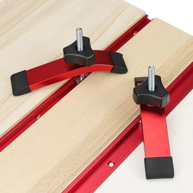 1/2 個の速効性ホールドダウンクランプアルミプレスプレート - Woodworking Quick Clamps のレビューと価格