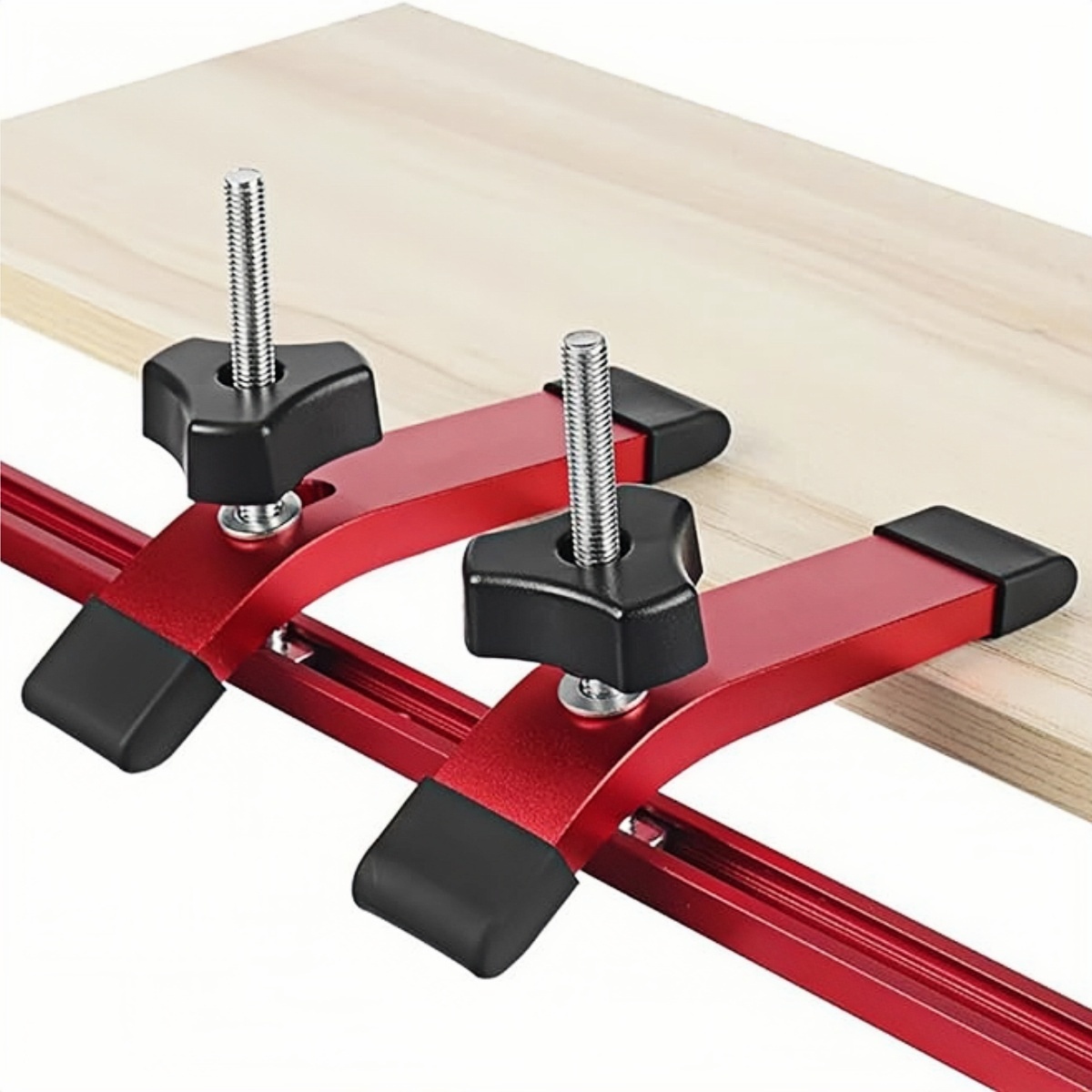 1/2 個の速効性ホールドダウンクランプアルミプレスプレート - Woodworking Quick Clamps のレビューと価格