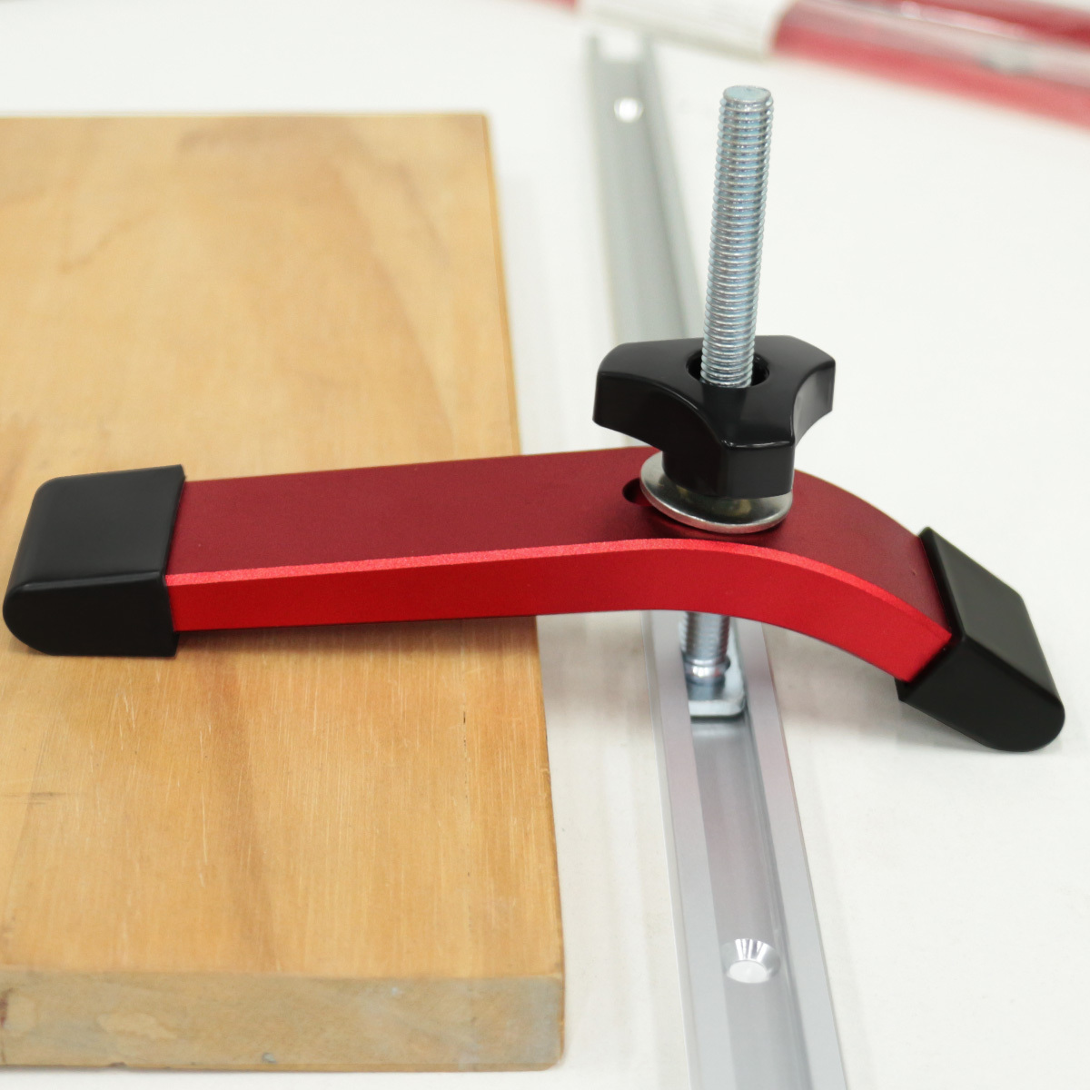 1/2 個の速効性ホールドダウンクランプアルミプレスプレート - Woodworking Quick Clamps のレビューと価格