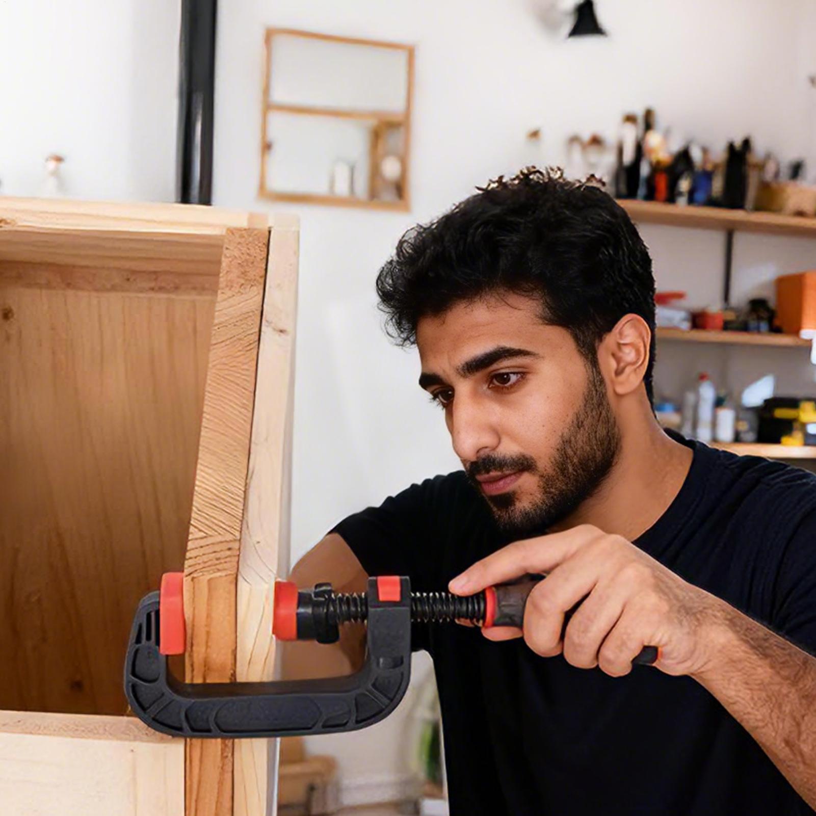 木工用クランプ 調整可能な G/C スプリングクランプ クイ - Woodworking Quick Clamps のレビューと価格