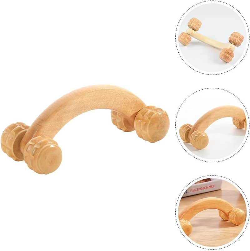 木製ハンドヘルドギアマッサージローラー、ウッドセラピーティッ - Woodworking Ideas のレビューと価格