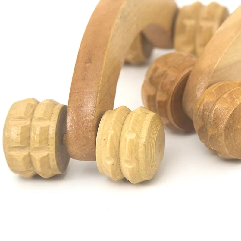 木製ハンドヘルドギアマッサージローラー、ウッドセラピーティッ - Woodworking Ideas のレビューと価格