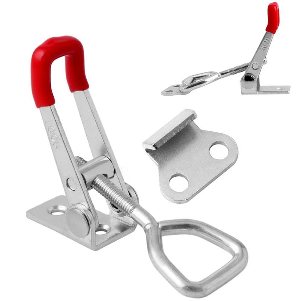 調整可能なトグルクランプキャッチクラスプ 100KG 220 - Woodworking Quick Clamps のレビューと価格