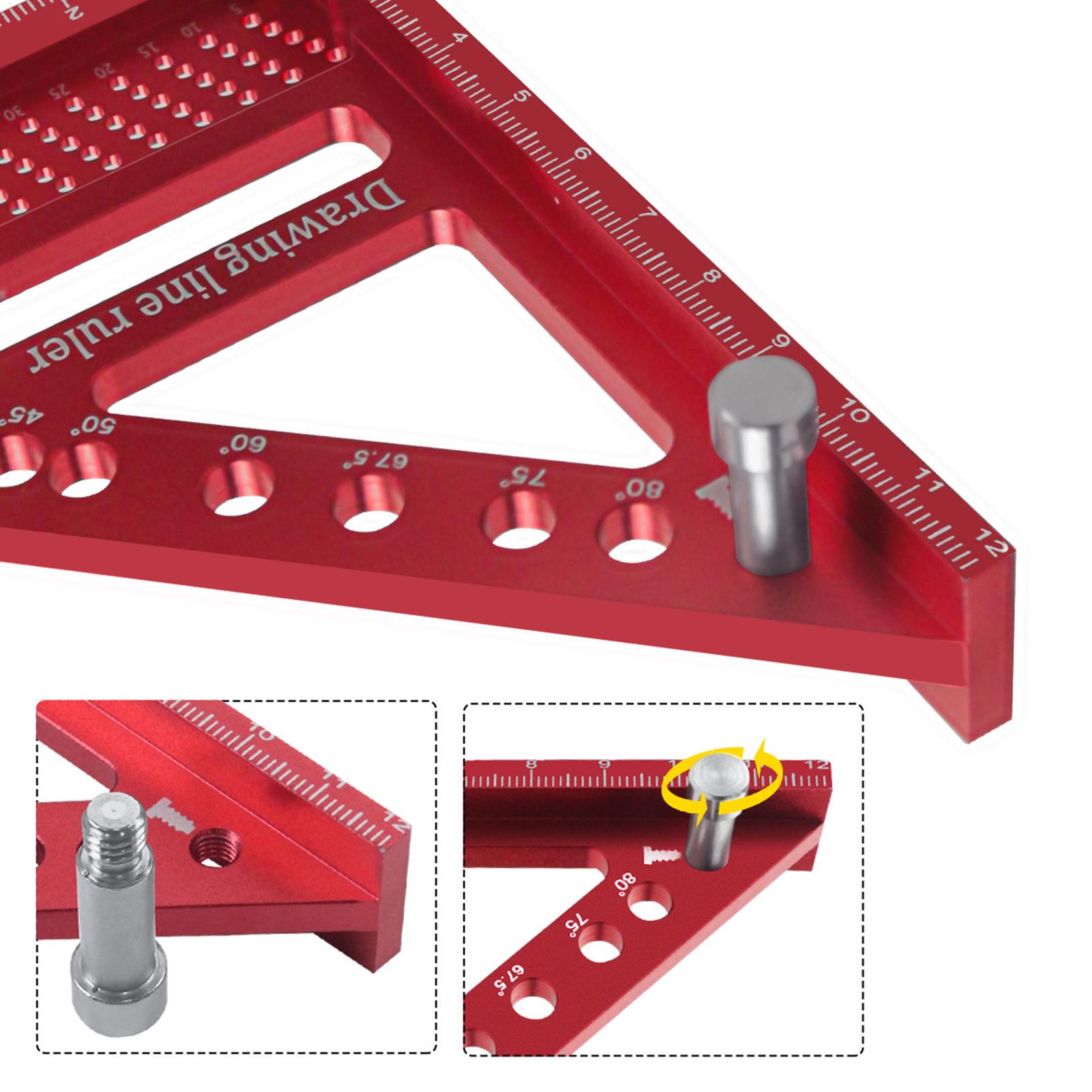 3D スクエア木工 22.5-90 度高精度マルチアングルレ - Woodworking For Engineers のレビューと価格