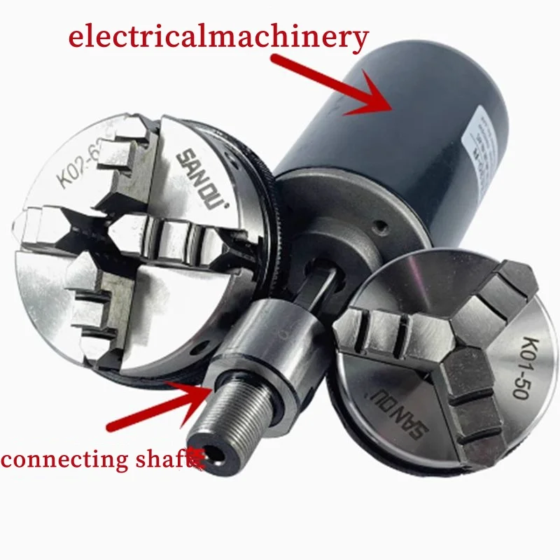 Sanou-金属製木製旋盤ツール,コネクティングロッド,4ジ - Woodworking Lathe Chuck のレビューと価格