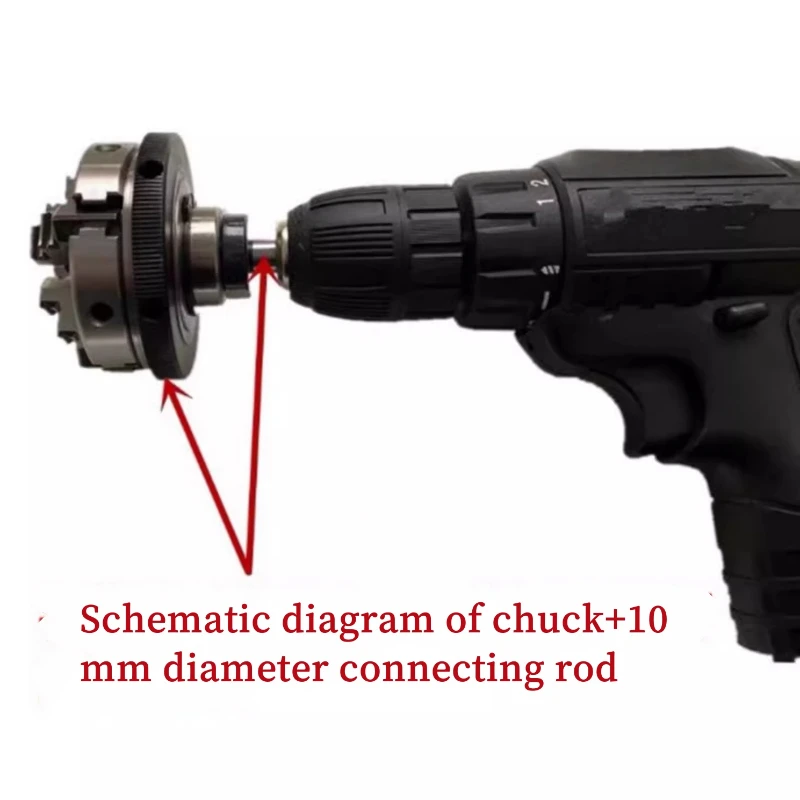 Sanou-金属製木製旋盤ツール,コネクティングロッド,4ジ - Woodworking Lathe Chuck のレビューと価格