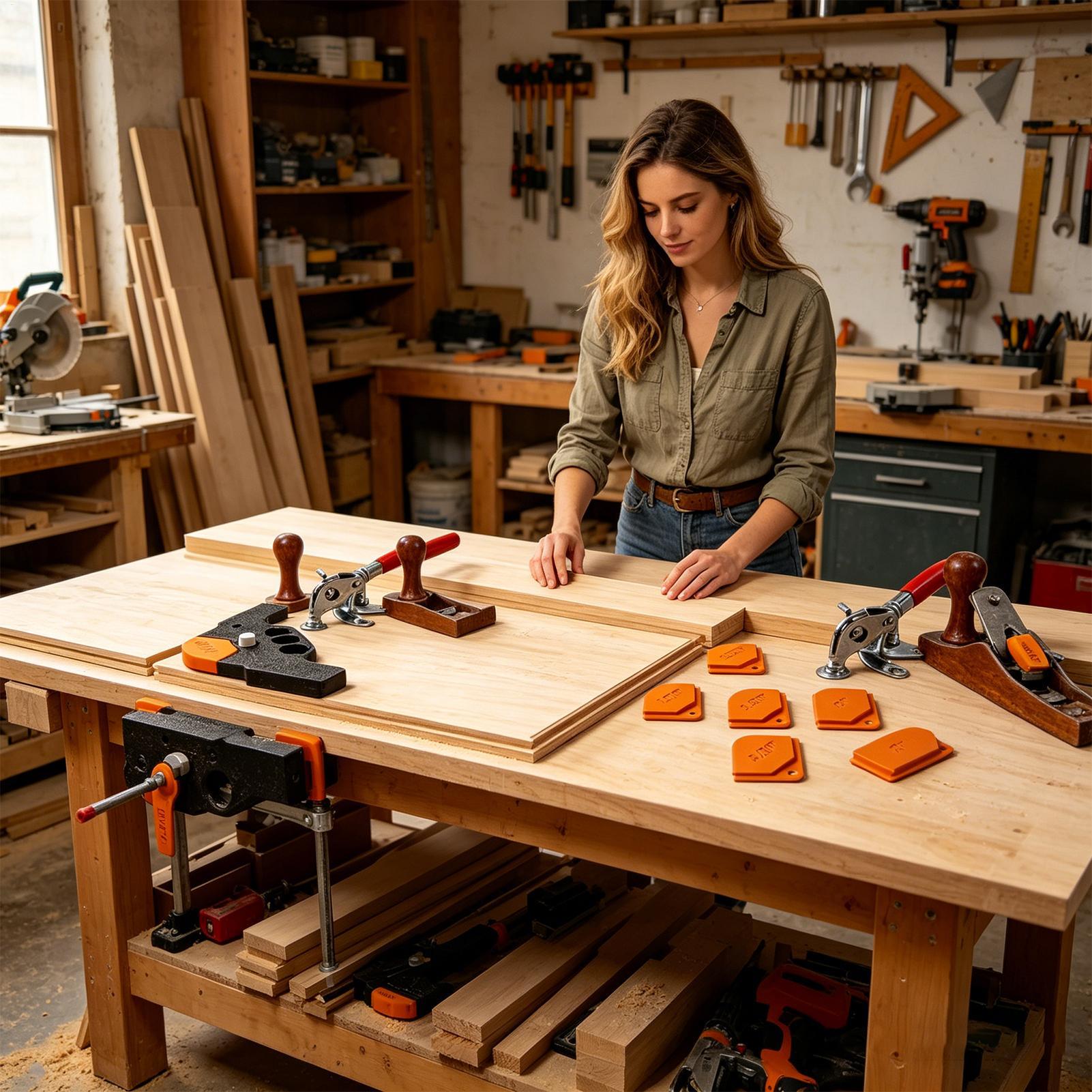ルーターコーナーラジアステンプレート 5 個高硬度正確な位置 - Woodworking Router のレビューと価格