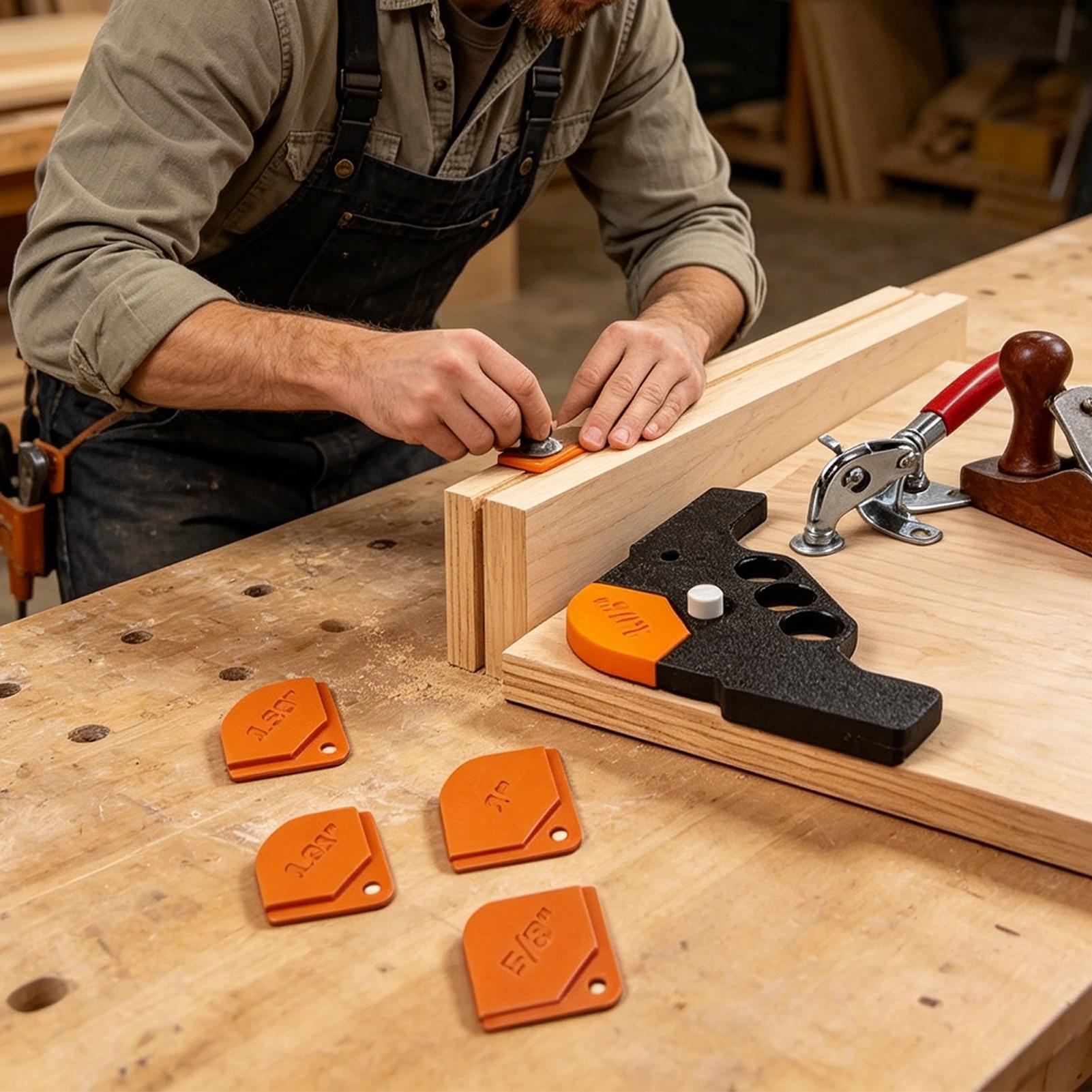 ルーターコーナーラジアステンプレート 5 個高硬度正確な位置 - Woodworking Router のレビューと価格