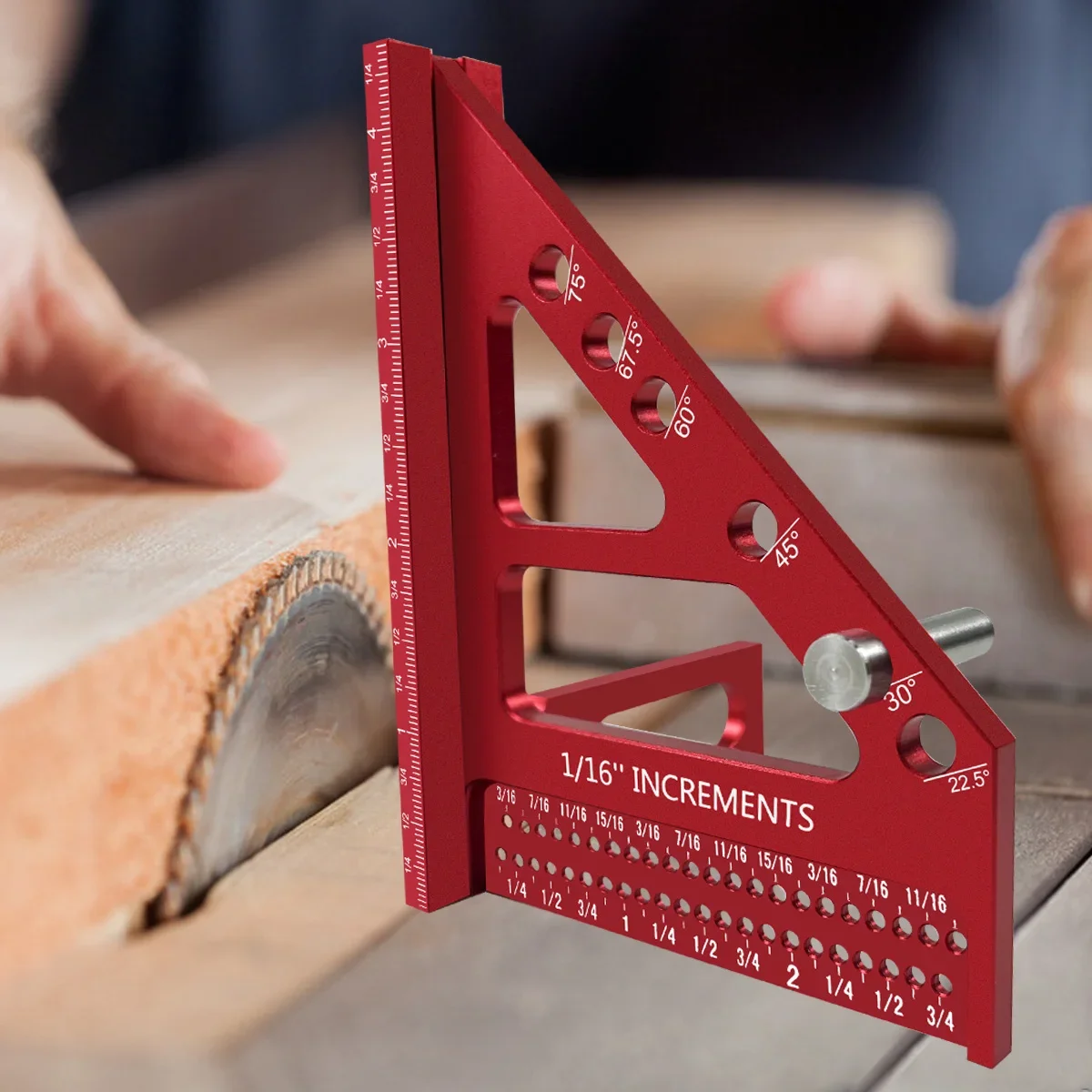 3D マルチアングル測定定規 - 精密木工直角分度器 22. - Woodworking For Engineers のレビューと価格