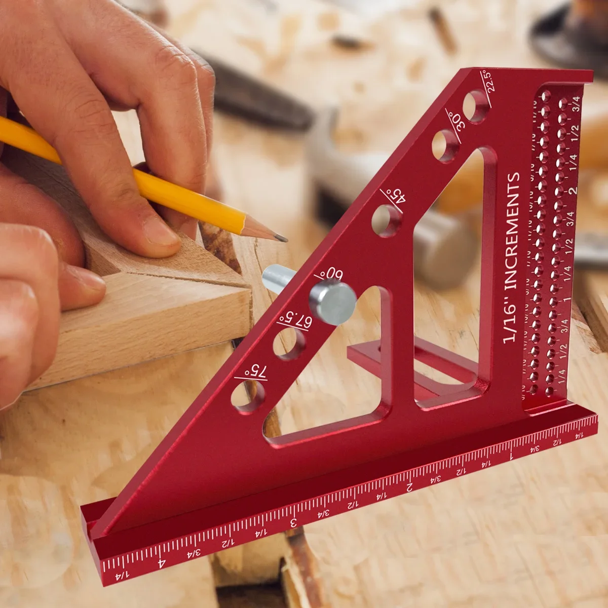 3D マルチアングル測定定規 - 精密木工直角分度器 22. - Woodworking For Engineers のレビューと価格