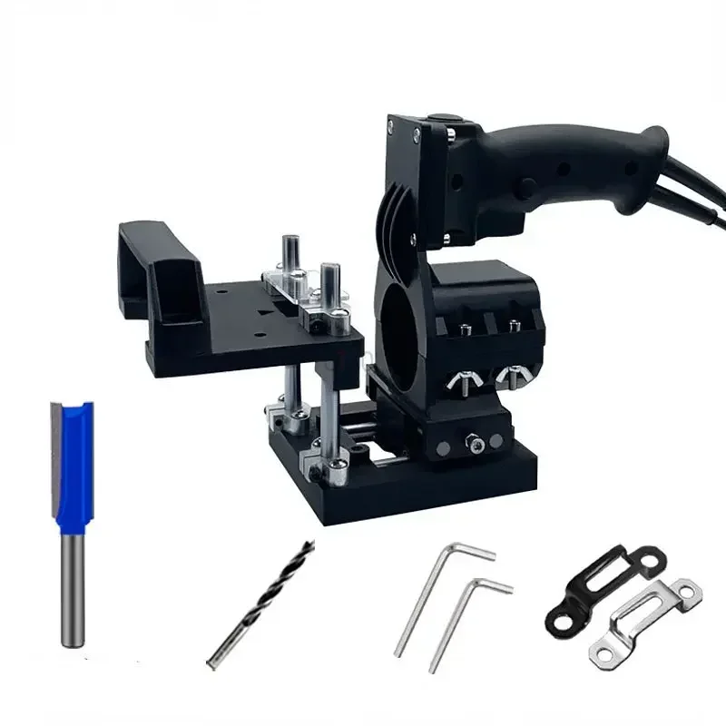 プロの木工スロッティングマシン,小さな溝付きフレーム型,ブラ - Woodworking Essential Tools のレビューと価格