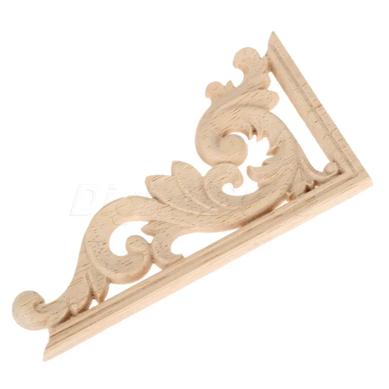 ユニークな花柄の彫刻が施された木製の置物,13cm,ユニーク - Woodworking Joinery のレビューと価格