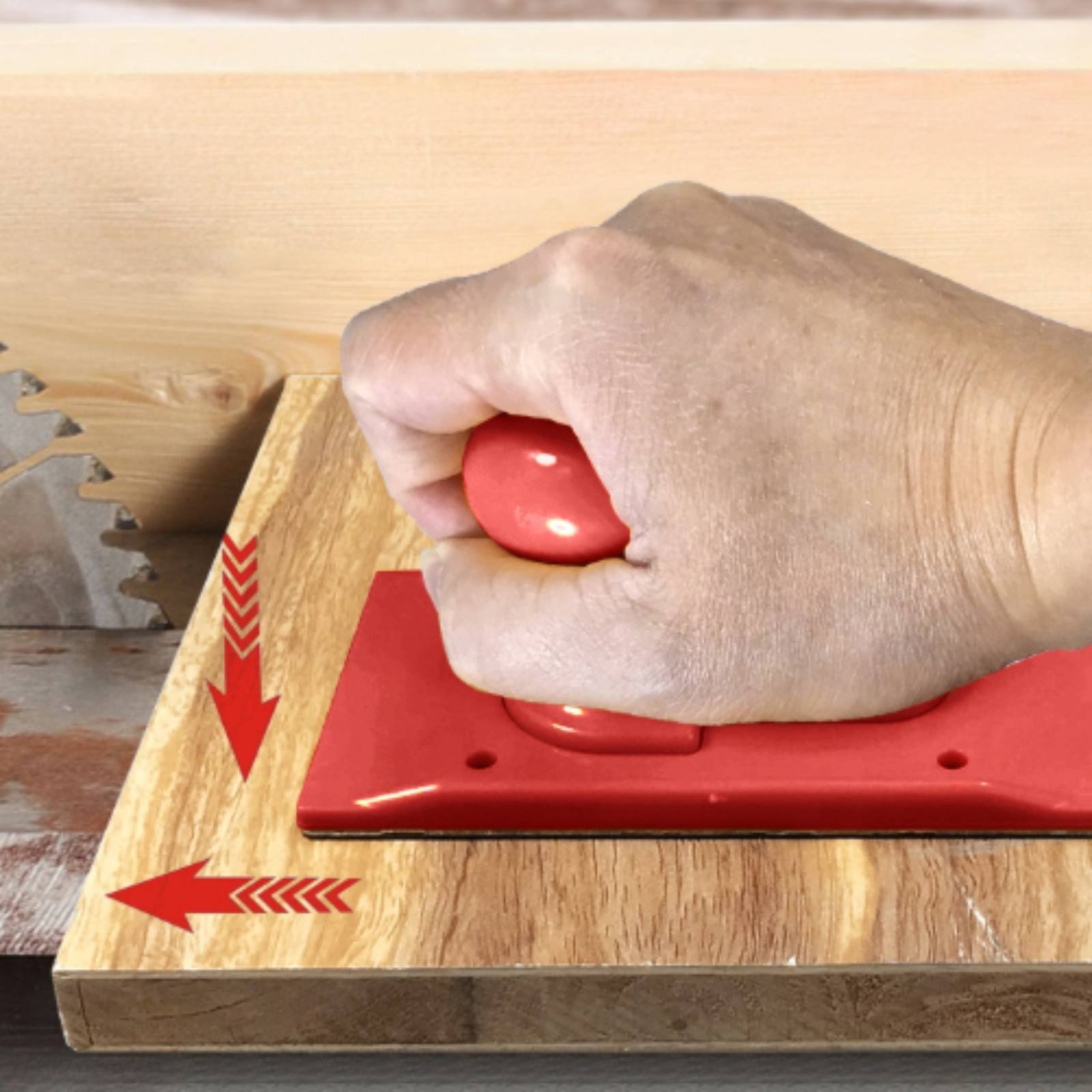 2個入り木工用プッシュブロック 快適フィットテーブルソープッ - Woodworking Saw のレビューと価格