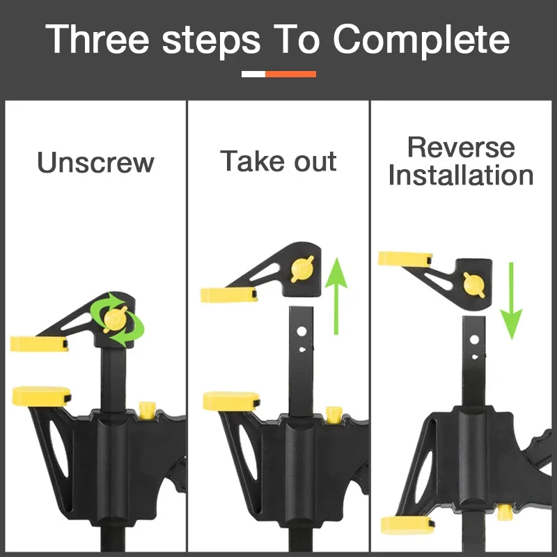 4 インチクイックラチェット F クランプ木工作業バークラン - Woodworking Quick Clamps のレビューと価格